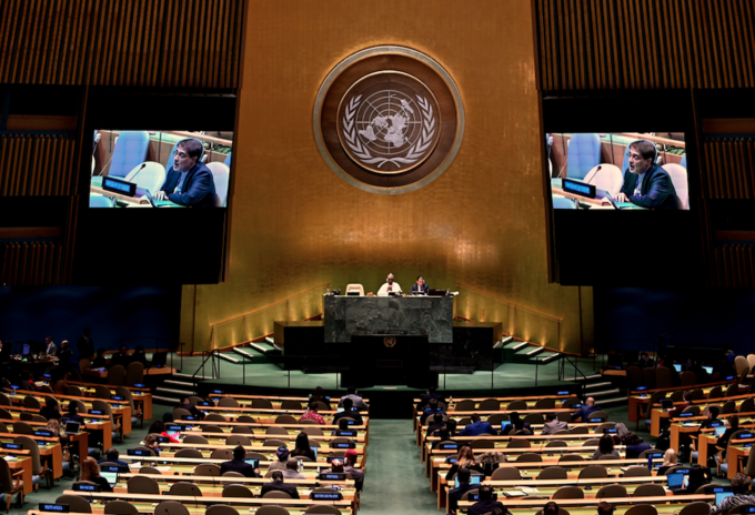 ONU aprueba resolución de condena a la invasión rusa y exige frenar los ataques